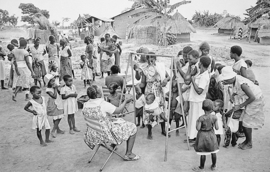 Health education is any combination of learning experiences designed to help individuals and communities improve their health, by increasing their knowledge or influencing their attitudes. Weighting-in session for babies in Zimbabwe. Medical education in Africa is being oriented very positively towards primary health care. c.1980 - c.1987