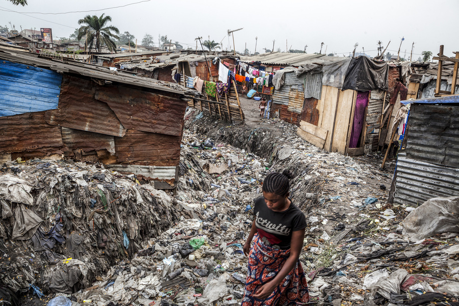 Cholera in Democratic Republic of the Congo.

Cholera is an acute enteric infection, primarily linked to insufficient access to safe water and proper sanitation.

Pakajuma Slum, one of the first settlements in Kinshasa.