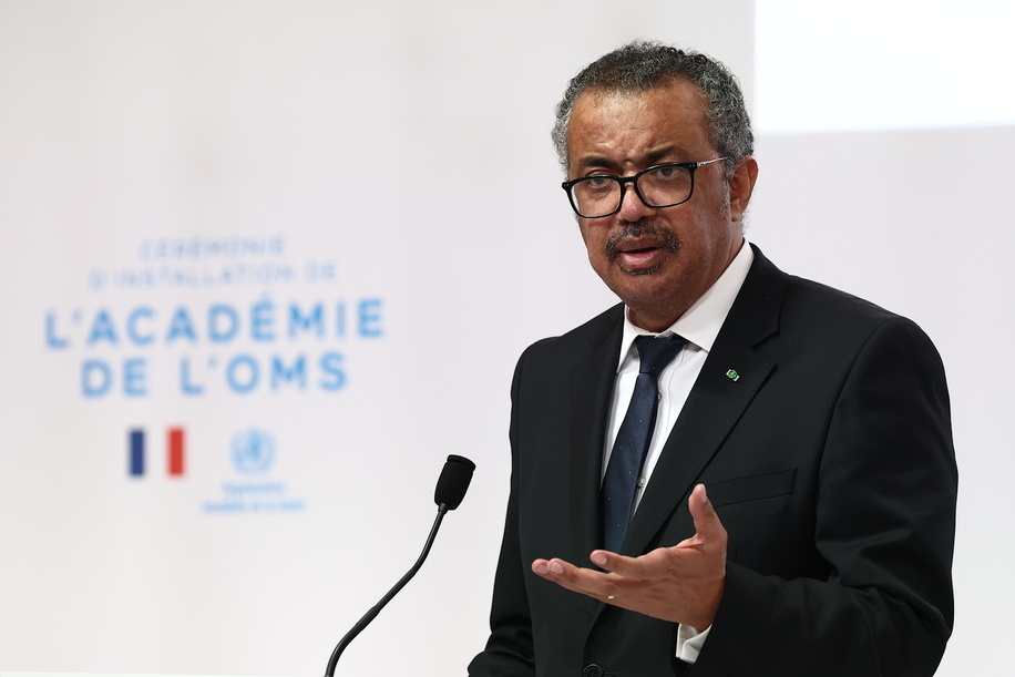 Press conference with WHO Director-General Dr Tedros Adhanom Ghebreyesus. - The event is jointly hosted by the President of France Emmanuel Macron and WHO Director-General Dr Tedros Adhanom Ghebreyesus, and is attended by the Minister of Health, the Minister for Europe and Foreign Affairs and the Minister of Higher Education, Research and Innovation of France, as well as regional and local authorities in Lyon. The Academy aims to expand access to critical learning for health workers, managers, public health officials, educators, researchers, policy makers and those who provide care in their own homes and communities, as well as WHO’s workforce throughout the world. The high-tech building in Lyon’s bio-medical district is being made possible by the generosity of the French Government, the Auvergne-Rhone-Alpes region, the Lyon Métropole and the City of Lyon. From there, the WHO Academy will deploy state-of-the-art technologies to expand access to the highest quality health learning and latest evidence-based health guidance throughout the world. Read more https://www.who.int/news/item/27-09-2021-leaders-gather-in-lyon-france-to-break-ground-for-the-who-academy-campus .
