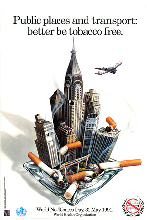 Public places and transport: better be tobacco free. World No-Tobacco Day, 31 May 1991.  