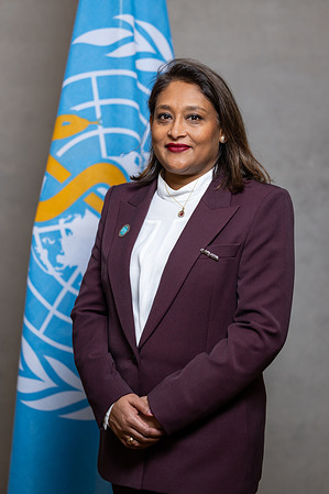 Portrait of Ms Saima Wazed, WHO Regional Director for South-East Asia as of 1 February 2024.