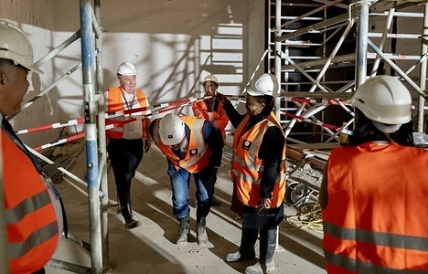 On 10 April 2024, WHO Director-General Dr Tedros Adhanom Ghebreyesus and colleagues visited Building A at WHO Headquarters in Geneva, Switzerland, to see how the renovation project is progressing. Building A is undergoing renovation, which is part of a modernization of the WHO Headquarters campus to address the Organization’s changing needs, tackle safety and efficiency issues, and bring the campus in line with Swiss environmental initiatives and norms.