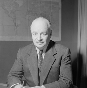 Dr Brock Chisholm (Canada), former Director-General of the World Health Organization, from 1948 to 1953. c. 1948 - c. 1953