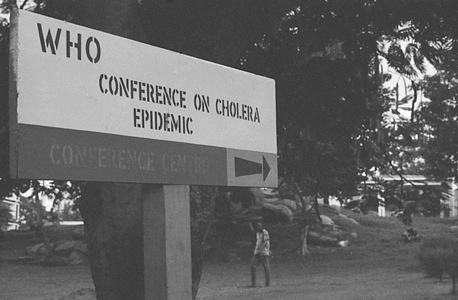 When cholera invaded Africa (south of the Sahara) in 1970 for the first time in a century, "flying faculties" of three members were speedily organized by WHO: Composed of one English-speaking member and one French-speaking member, teams ran courses for health workers on diagnosis, treatment and preventive measures to stop cholera from spreading. Flying Faculties fight cholera. As part of its action to stop recent cholera epidemic, WHO held cholera control courses for French and English speaking countries in Africa from 7-11 September 1970. The speed with which these courses were organized showed how effective were the practical measures which WHO has developed for dealing with an epidemic on a regional scale. The purpose of the course was to enable African health workers to properly diagnose the disease, undertake immediate treatment and take effective preventive measures to control the spread of cholera.