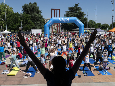 As part of celebrations of the World Health Organization 70th anniversary in 2018, WHO staged a major health promotion event in Geneva, Switzerland, on 20 May, 2018, on the eve of the 71st World Health Assembly. More than 4000 people participated in the free walk/run event, titled Walk the Talk: The Health for All Challenge. The event was open to people of all ages and abilities and be held over three distances (short 3 kilometres, medium 5 kilometres and long 8 kilometres). These connected routes helped build a bridge between international and local Geneva and Lac Leman by linking key health, international and touristic landmarks found in the city. Other activities and interactive events were located along the routes.