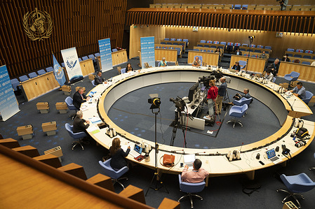 ACANU (Association of Accredited Correspondents at the United Nations) Press Briefing Update on COVID-19 at WHO headquarters, Geneva, Switzerland, 3 July 2020.