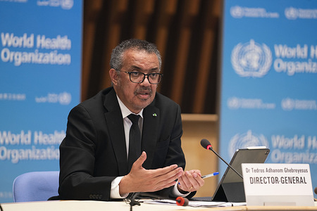 WHO Director-General Dr Tedros Adhanom Ghebreyesus at the virtual press conference (VPC) in Geneva, Switzerland. Read the transcript: https://www.who.int/publications/m/item/covid-19-virtual-press-conference-transcript---12-february-2021